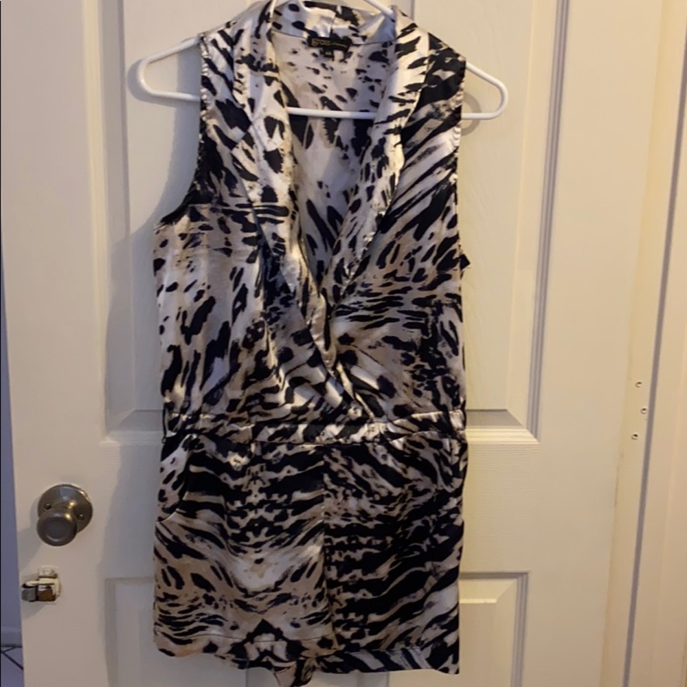 Beautiful Zebra print romper